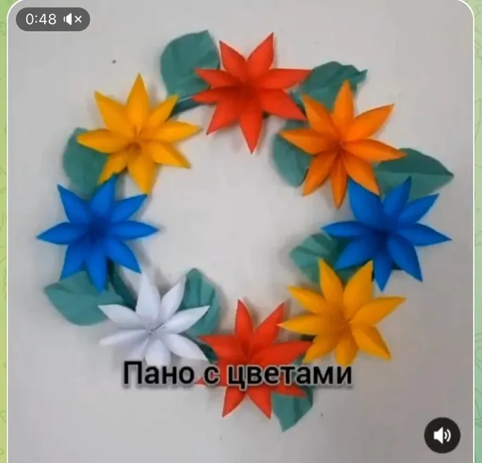 Мастер класс Пано из цветов