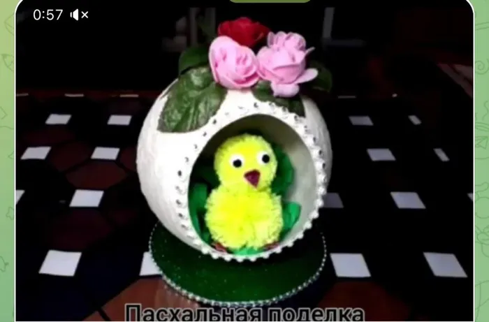 Мастер класс Пасхальная поделка